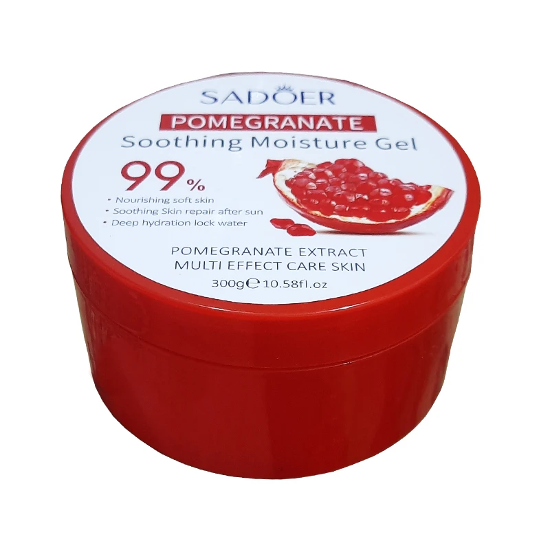 ژل آبرسان دست و صورت سادور مدل Pomegranate مناسب برای انواع پوست وزن 305 گرم