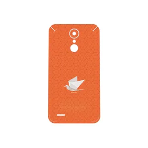 MAHOOT Minimalist origami bird Cover Sticker for LG K10 2017