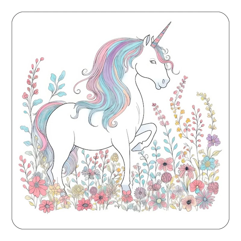 مگنت کاکتی طرح اسب تک شاخ و یونیکورن مدل mp32623