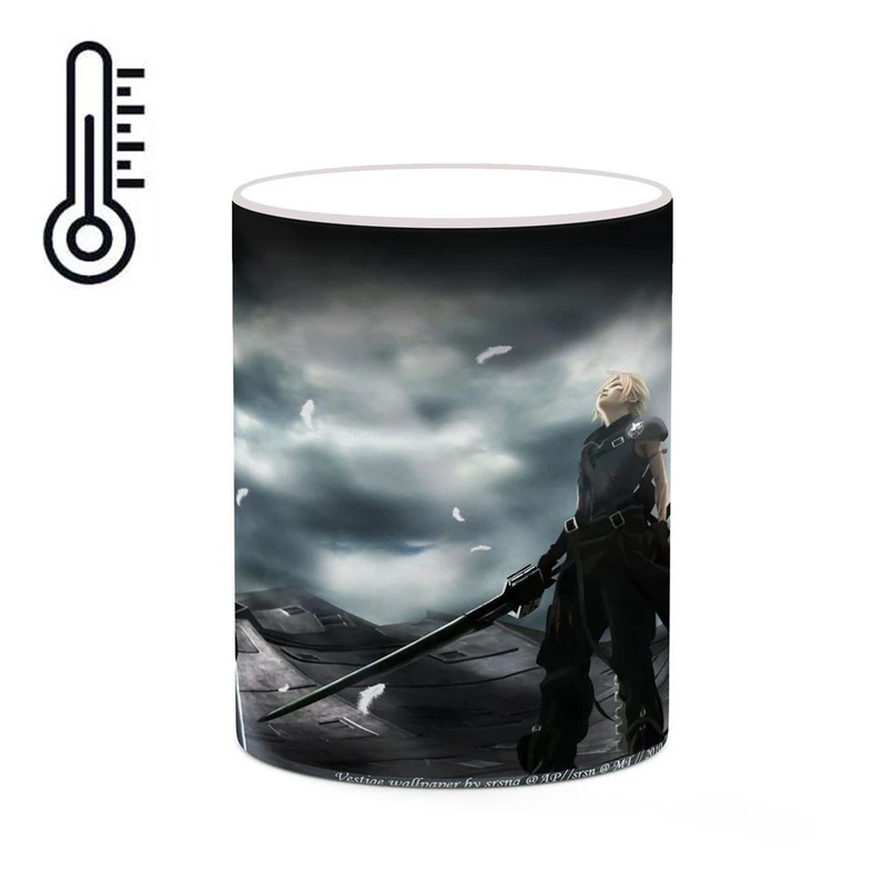 ماگ حرارتی کاکتی مدل بازی Final Fantasy VII کد mgh28490