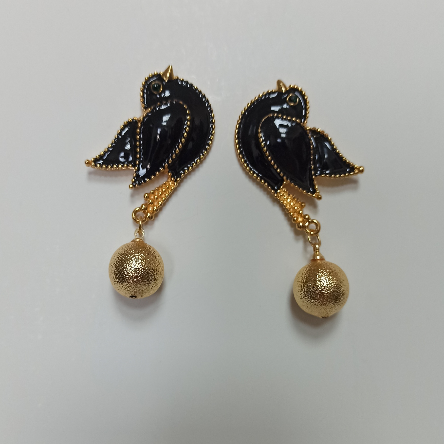 گوشواره دخترانه طرح گنجشک