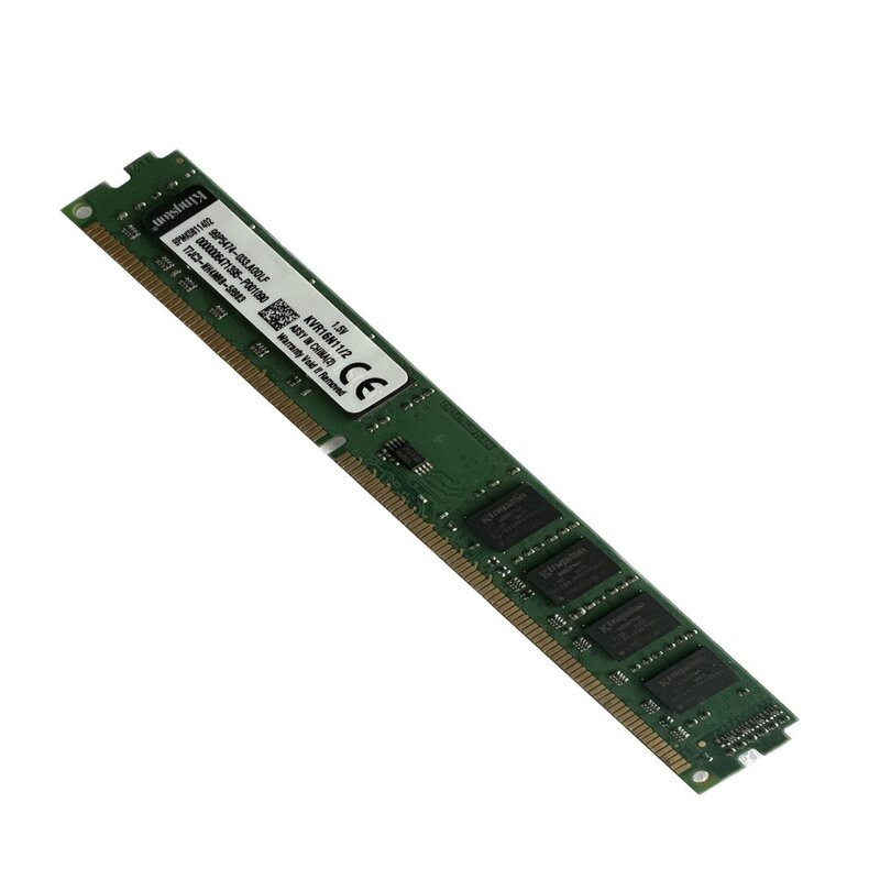 رم دسکتاپ DDR3 تک کاناله 1600 مگاهرتز کینگستون مدل KVR ظرفیت 2 گیگابایت