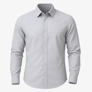 پیراهن آستین بلند یقه برگردان مردانه ابراف مدل آرکا کد TOC