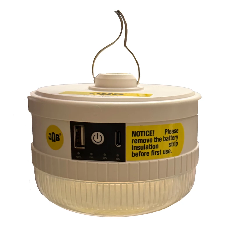 چراغ قوه شارژی جاب مدل JB-80WT با نور مهتابی