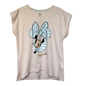 تی شرت آستین کوتاه دخترانه دیزنی مدل 3211