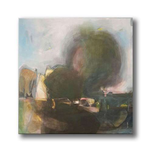 تابلو نقاشی اکرلیک و رنگ روغن مدل بدون عنوان