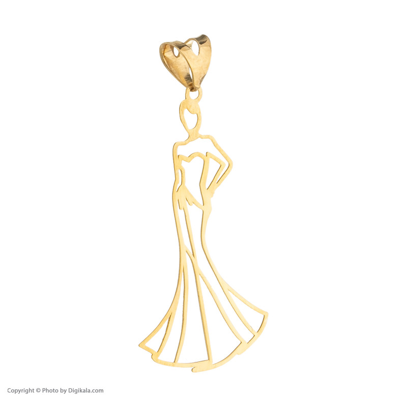 آویز گردنبند طلا 18 عیار زنانه مایا ماهک مدل MM1660 طرح بانو آویز گردنبند طلا 18 عیار زنانه مایا ماهک مدل MM1660 طرح بانو