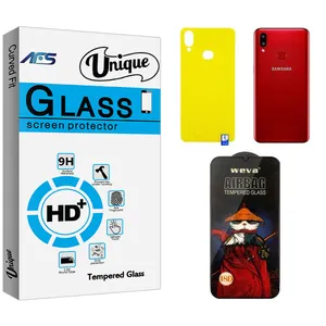 AFS Unique Screen Protector For samsung a10s With Back Protector
