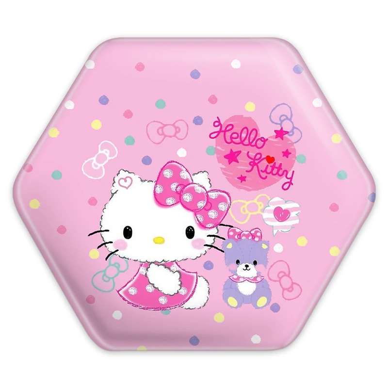 پیکسل خندالو طرح هلو کیتی مدل شش ضلعی کد 2480