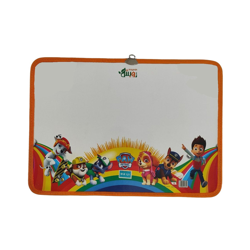 تخته وایت برد رویش مدل پسر کد 007 سایز 47x33 سانتی متر