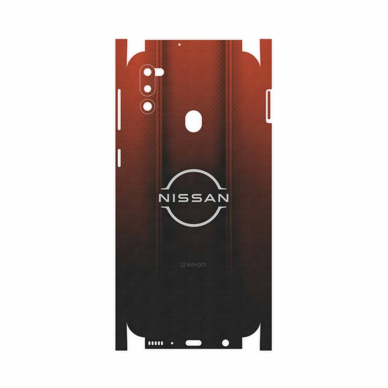 برچسب پوششی ماهوت مدل Nissan-Logo-FullSkin مناسب برای گوشی موبایل سامسونگ Galaxy M21 (2021) Edition