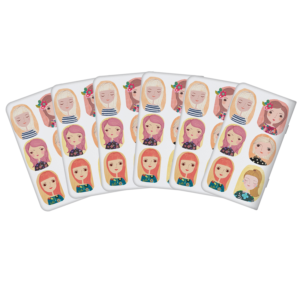 تقویم جیبی سال 1399 چاپ شفق طرح بانوان کد 626 بسته 6 عددی