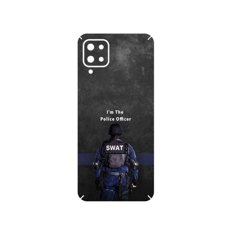 برچسب پوششی ماهوت مدل Police Officer مناسب برای گوشی موبایل سامسونگ Galaxy A12 Nacho