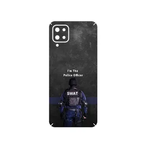 MAHOOT Police Officer Cover Sticker for Samsung Galaxy A12 Nacho
