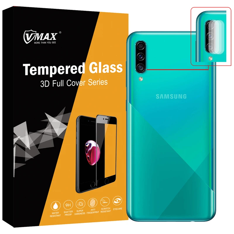  محافظ لنز دوربین وی مکس مدل VC3 مناسب برای گوشی موبایل سامسونگ Galaxy A30s بسته سه عددی