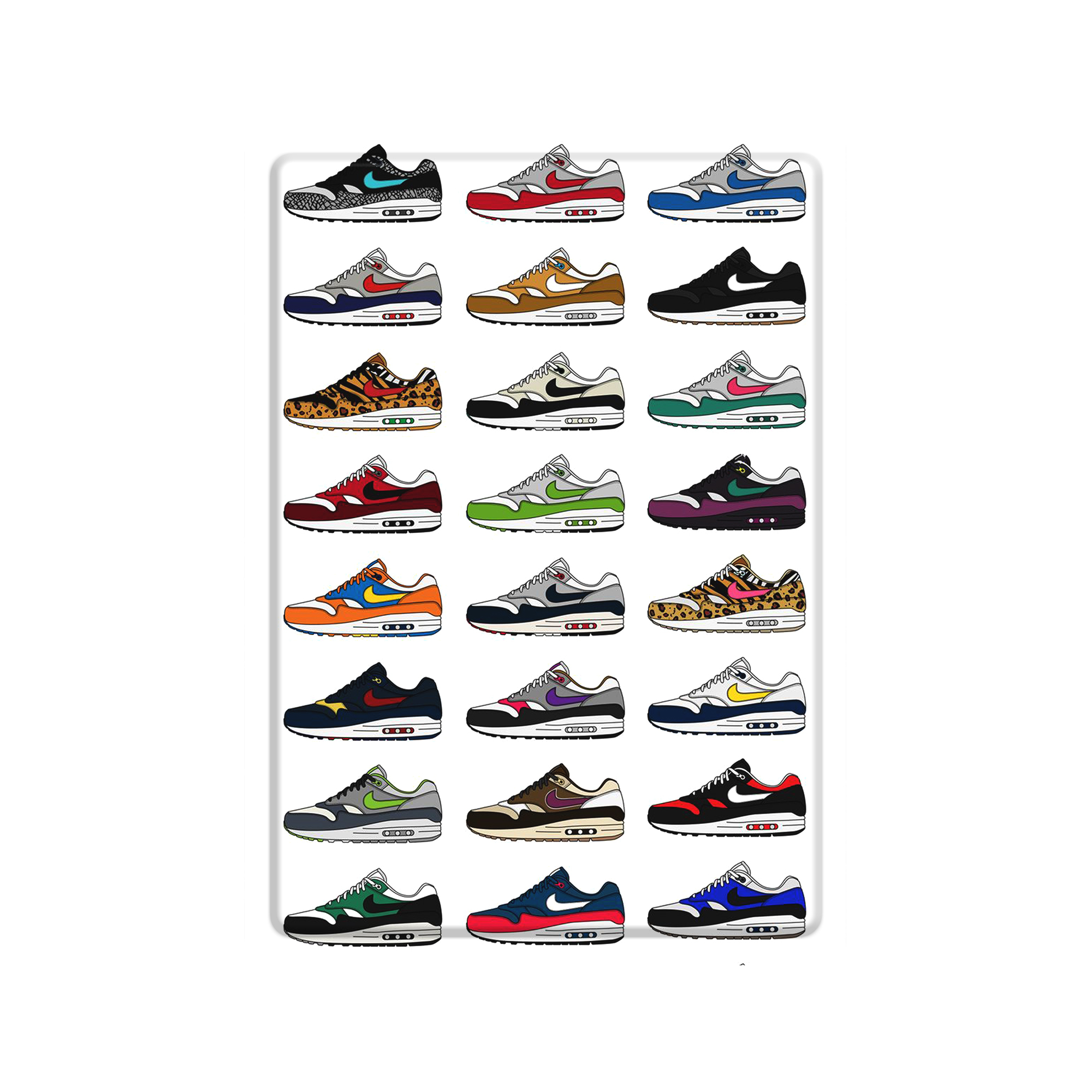 دیوارکوب مدل کفش های نایک کد s 1823