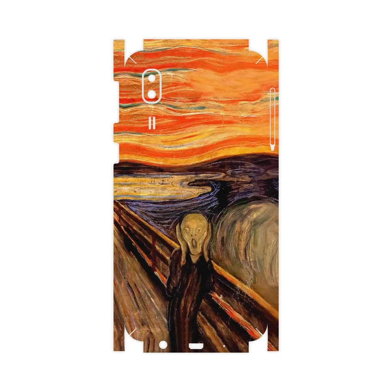برچسب پوششی ماهوت مدل The Scream of Munch-FullSkin مناسب برای گوشی موبایل سامسونگ Galaxy A2 Core
