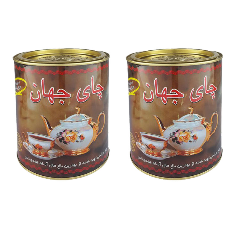 چای سیاه شکسته خارجی جهان -450 گرم بسته 2 عددی
