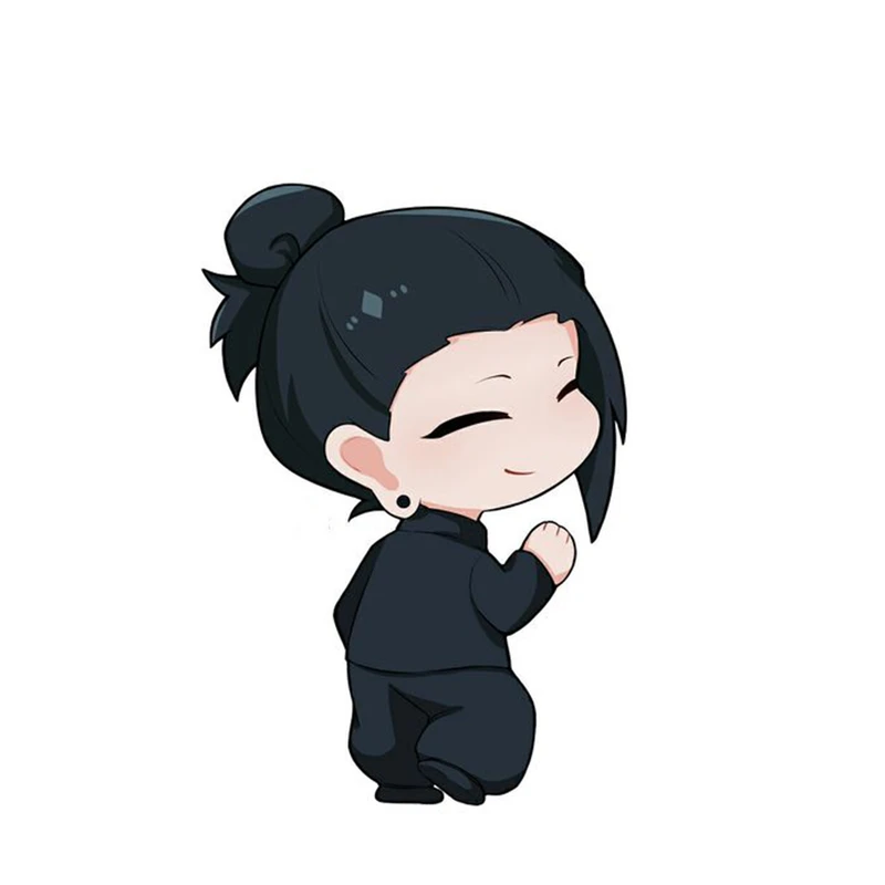 استیکر لپ تاپ و موبایل مدل انیمه طرح جوجوتسو کایسن سوگورو گتو jujutsu kaisen suguru geto کد 727
