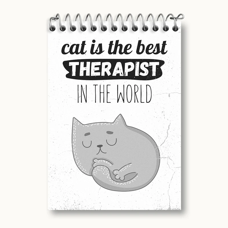 دفتر یادداشت 50 برگ خندالو مدل گربه بامزه کد N1069