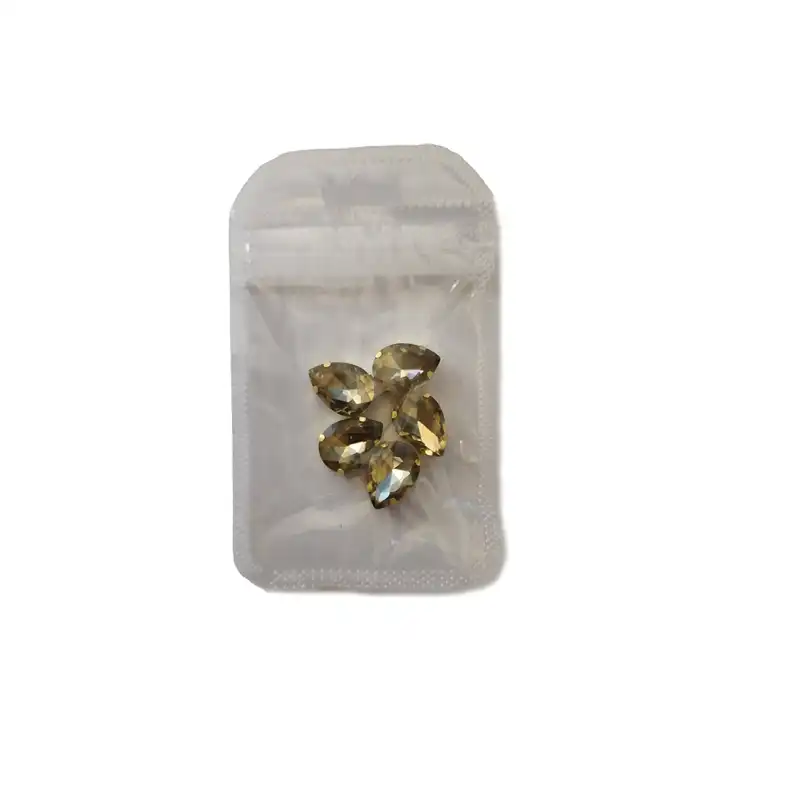 نگین مدل سنگ جواهردوزی اشکی کد 019 بسته 5 عددی