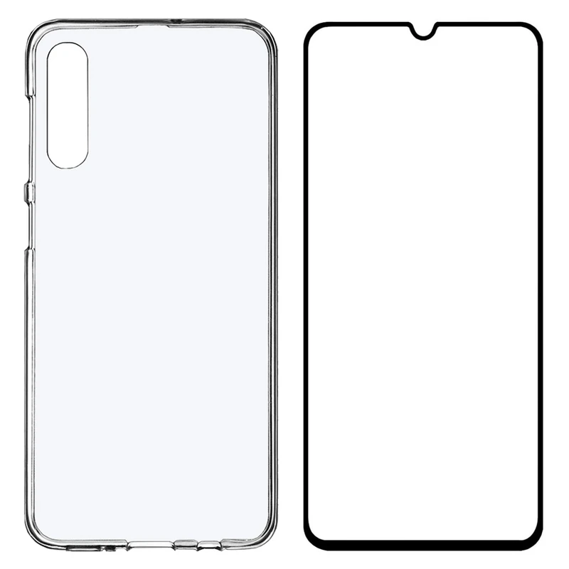 کاور مدل BLKN مناسب برای گوشی موبایل سامسونگ Galaxy A30s به همراه محافظ صفحه نمایش