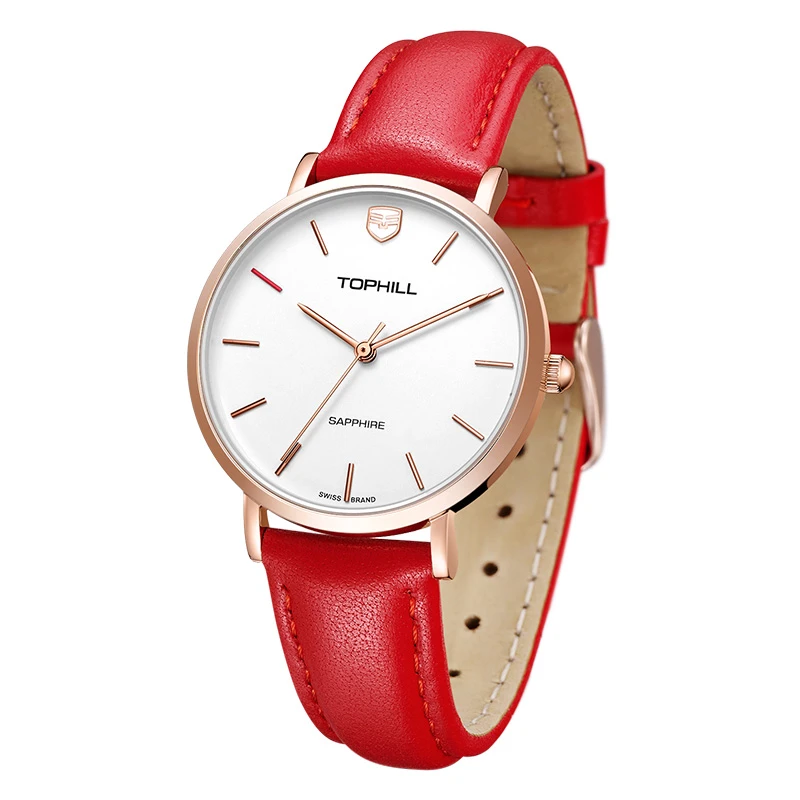 ساعت مچی عقربه‌ای کوارتز زنانه تاپ هیل مدل TS007L.PR3252