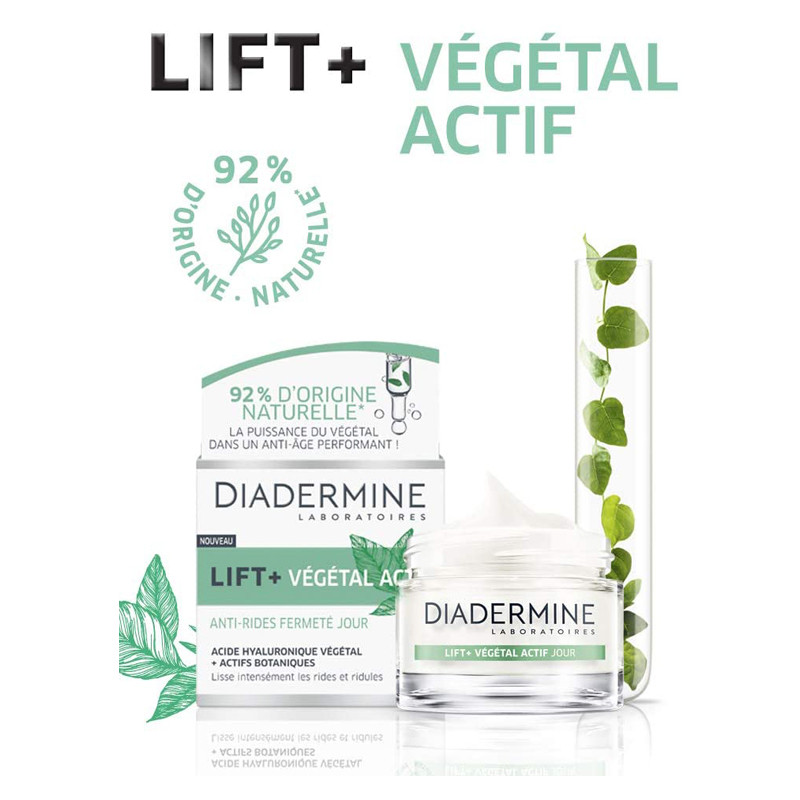 کرم  ضدچروک شب دیادرمین مدل Lift+ Végétal Actif حجم 50 میلی لیتر