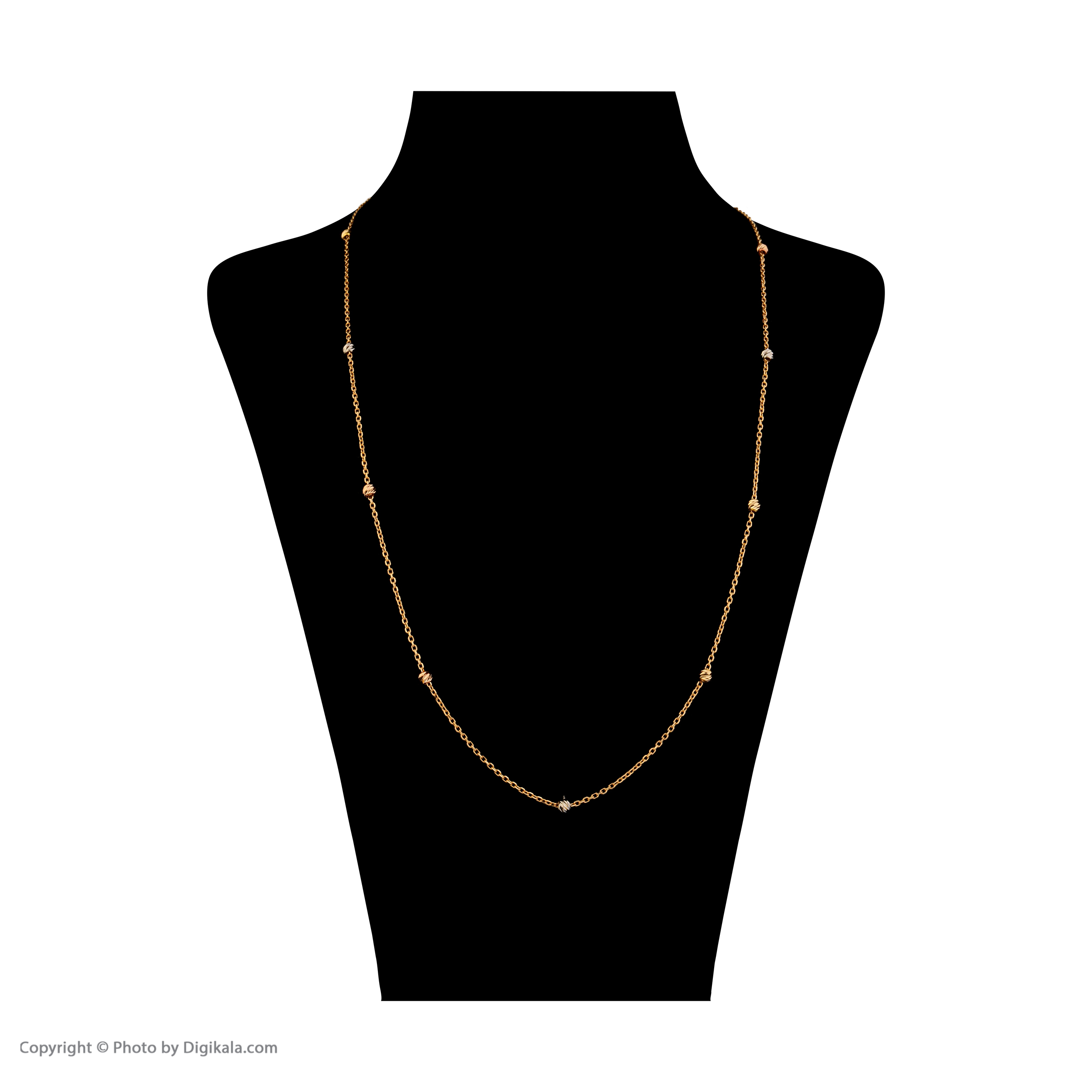 گردنبند طلا 18 عیار زنانه مایا ماهک مدل MM1543