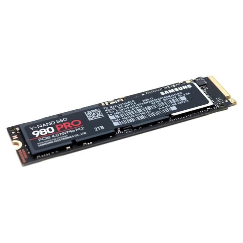 اس اس دی اینترنال سامسونگ مدل 980 pro 2tb ظرفیت 2 ترابایت