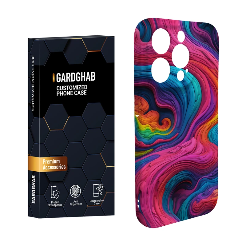 کاور گارد قاب مدل ساده مناسب برای گوشی موبایل اپل iPhone 15 Promax