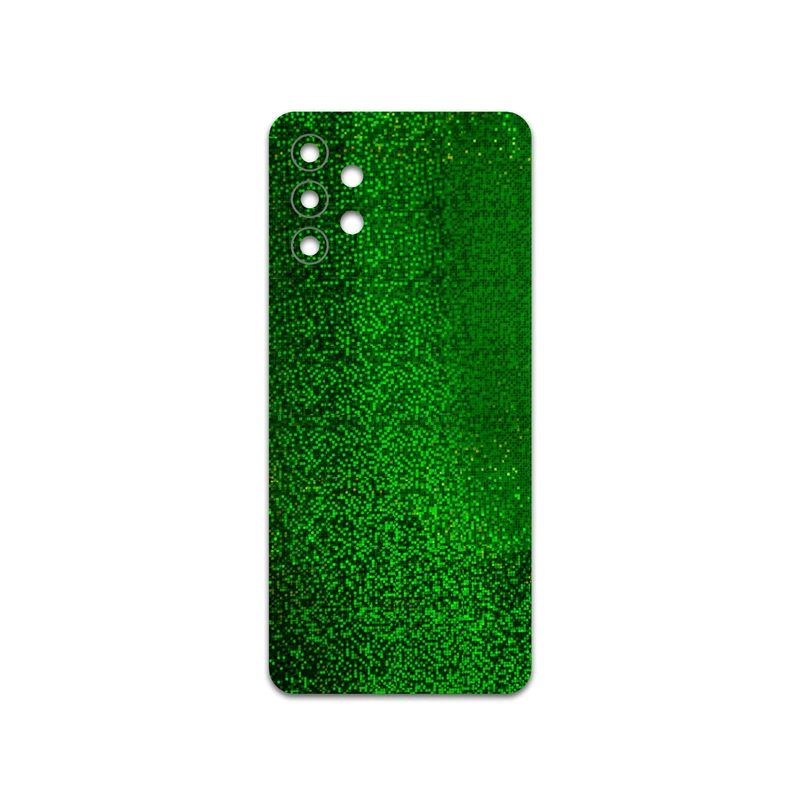 برچسب پوششی ماهوت مدل Green-Holographic مناسب برای گوشی موبایل سامسونگ Galaxy M32 5G