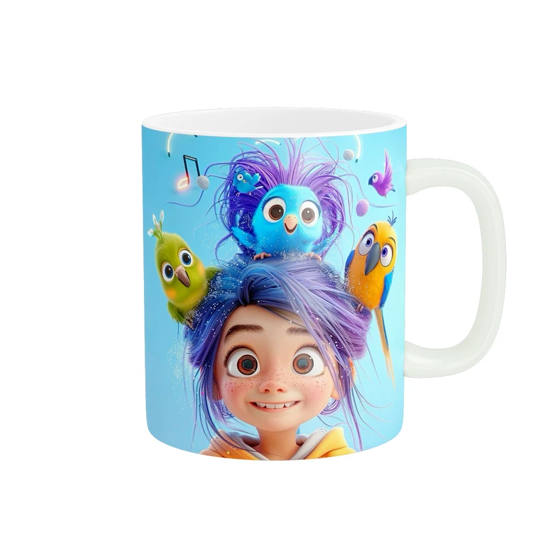 ماگ پاد آفرین طرح دختر کد 6137