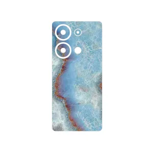MAHOOT Blue_Ocean_Marble Cover Sticker for Xiaomi Poco M6 Pro 4G
