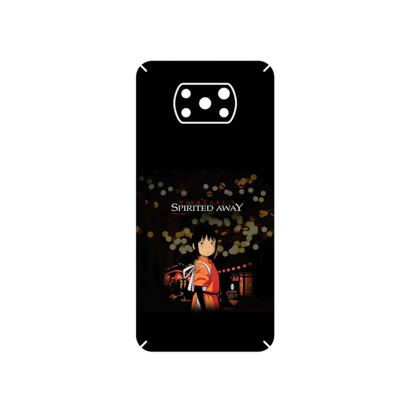 برچسب پوششی ماهوت مدل Spirited Away مناسب برای گوشی موبایل شیائومی Poco X3 Pro