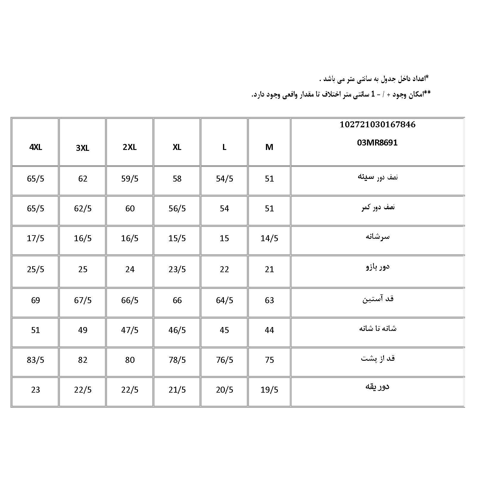 پیراهن آستین بلند مردانه پاتن جامه مدل 102721030167000 رنگ سفید -  - 6