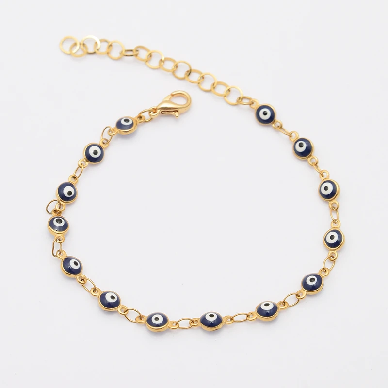 دستبند دخترانه مدل چشم نظر DB1