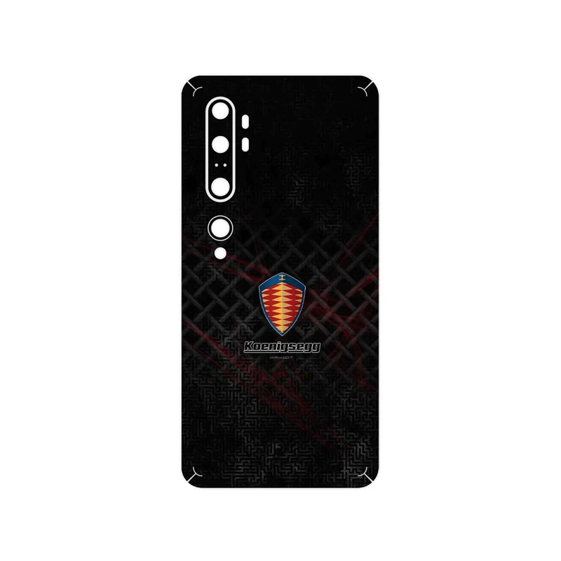 برچسب پوششی ماهوت مدل Koenigsegg Automotive AB مناسب برای گوشی موبایل شیائومی Mi Note 10 Pro