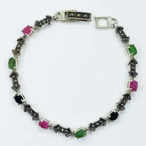 دستبند نقره زنانه سلین کالا مدل یاقوت ce-As20