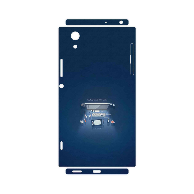 برچسب پوششی ماهوت مدل Programming 3-FullSkin مناسب برای گوشی موبایل سونی Xperia XA1