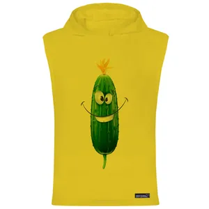 تاپ کلاه دار مردانه 27 مدل Smiling Cucumber کد MH780