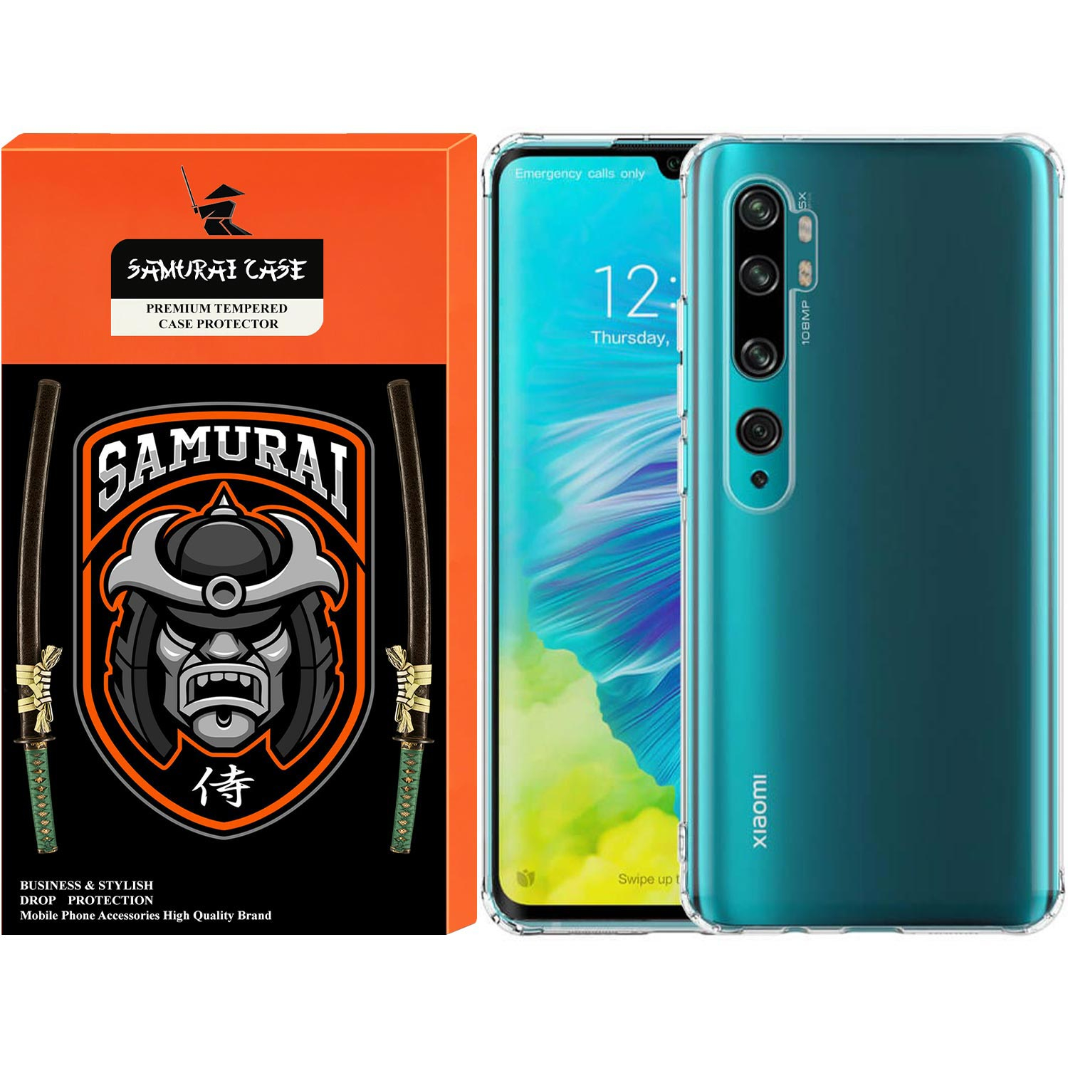 کاور سامورایی مدل Airbag مناسب برای گوشی موبایل شیائومی Mi Note 10/Note 10 Pro/CC9 Pro 
