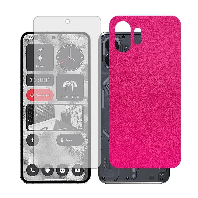 محافظ صفحه نمایش مات گلس مدل Together مناسب برای گوشی موبایل ناتینگ Phone 2 به همراه برچسب پوششی پشت گوشی