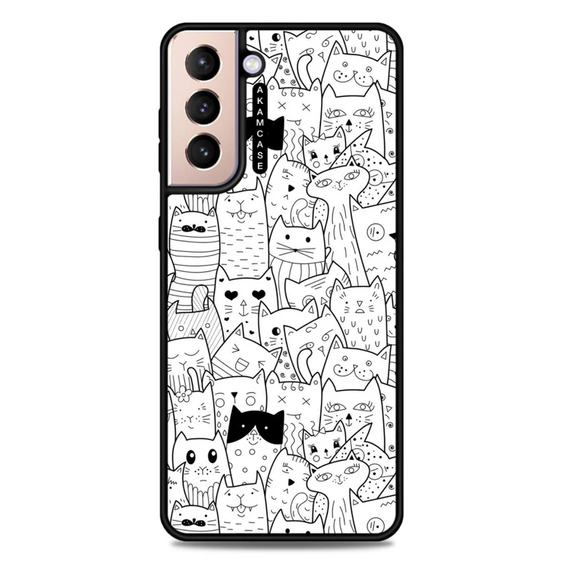 کاور آکام مدل AMC-WSGS21P-CATS-19 مناسب برای گوشی موبایل سامسونگ Galaxy S21 Plus
