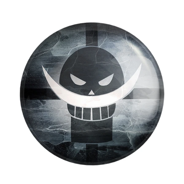 مگنت خندالو طرح علامت خدمه وایت برد انیمه وان پیس کد 11438