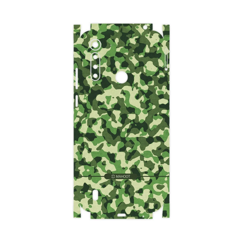 برچسب پوششی ماهوت مدل Army-Green2-Pattern-FullSkin مناسب برای گوشی موبایل موتورولا Moto G8 Power Lite
