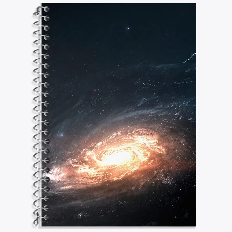 دفتر لغت 50 برگ خندالو طرح کهکشان کد F1833