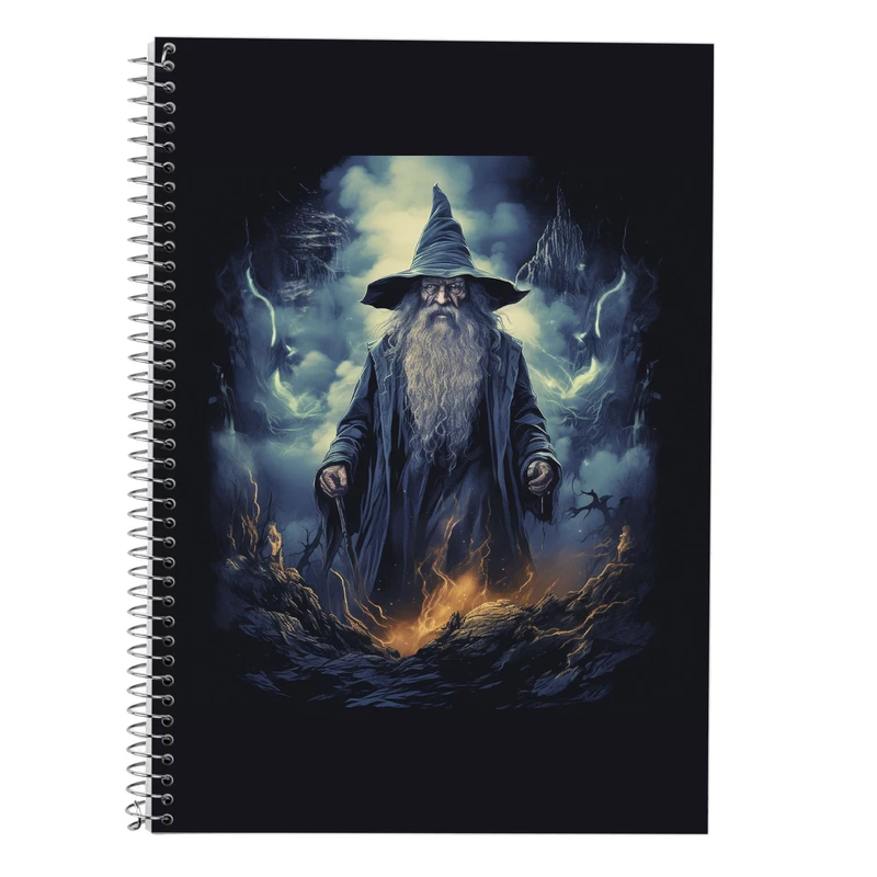 دفتر لغت 50 برگ مدوپد طرح ارباب حلقه ها The Lord of the Rings کد DF3023