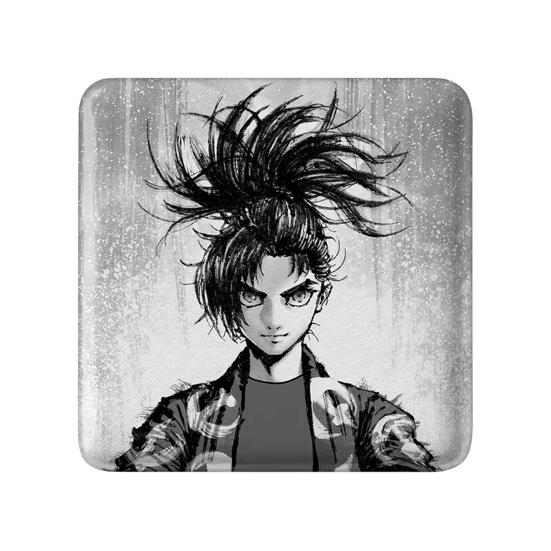 پیکسل خندالو طرح هیاکیمارو انیمه دورورو مدل مربعی کد 33609