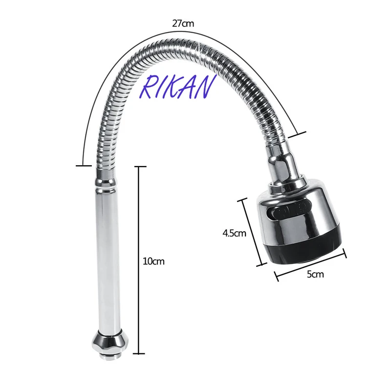 عکس شماره 6 : علم شیر ظرفشویی ریکان مدل فنری استیل سوبان